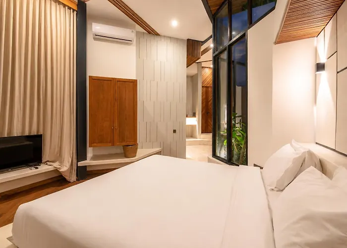 Modern 1-Br Loft With Art Deco Vibe Shared Pool チャングー